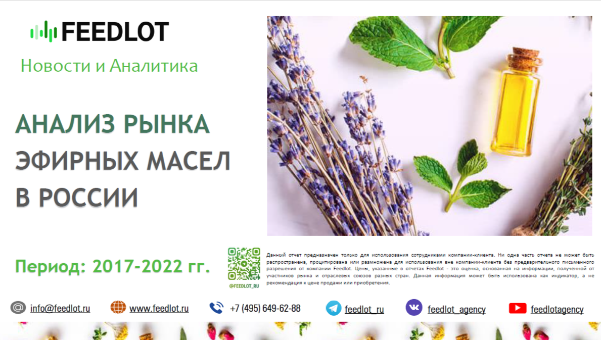 Анализ рынка эфирных масел в России (ДЕМО)