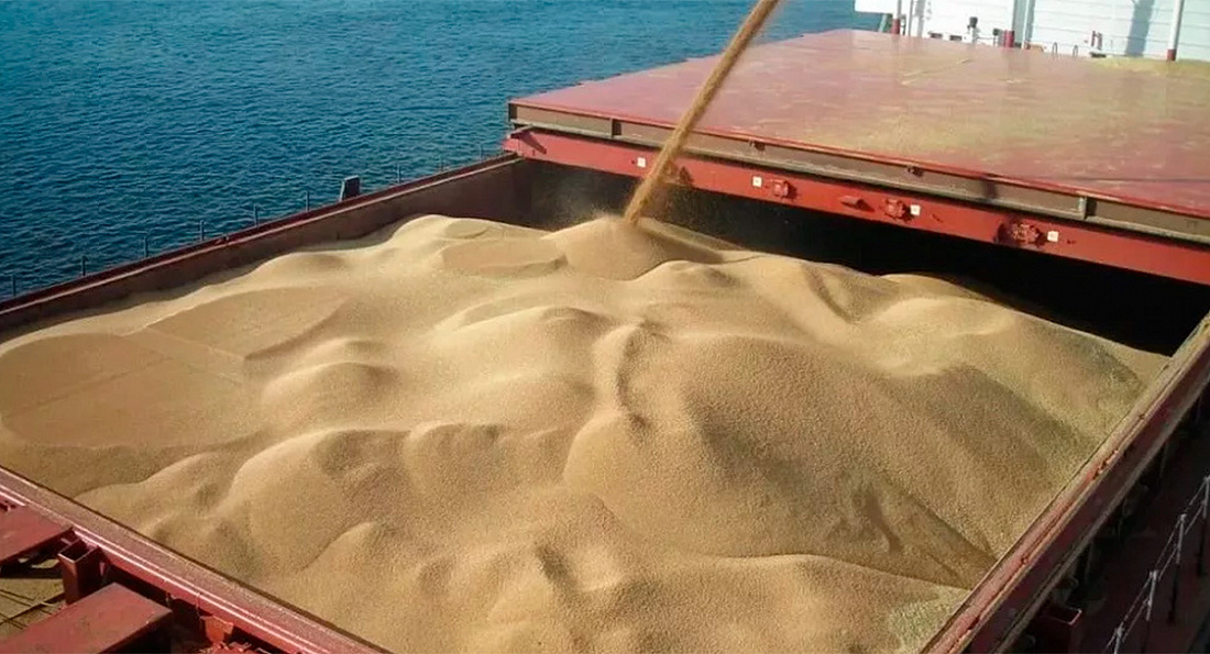 В июне из морских портов Ростовской области экспортировано 370 тыс. тонн зерна и продуктов его переработки