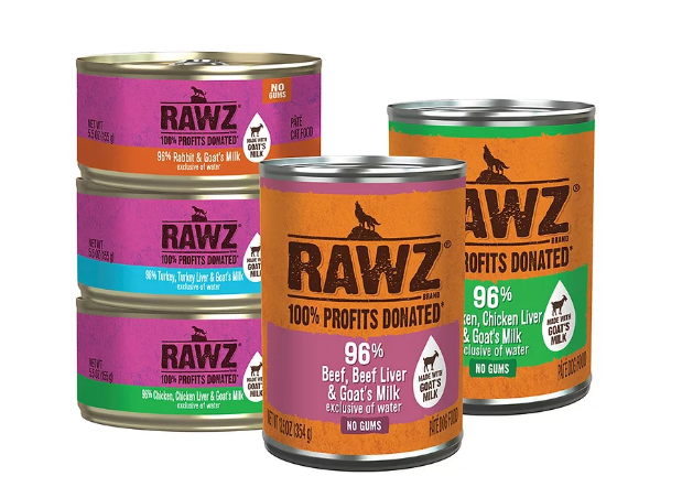RAWZ представляет паштеты с козьим молоком и 96% содержанием мяса для кошек и собак
