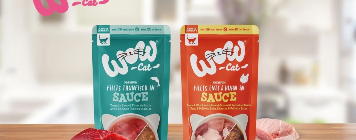 WOW CAT расширил линейку кормов для кошек двумя новыми вкусами