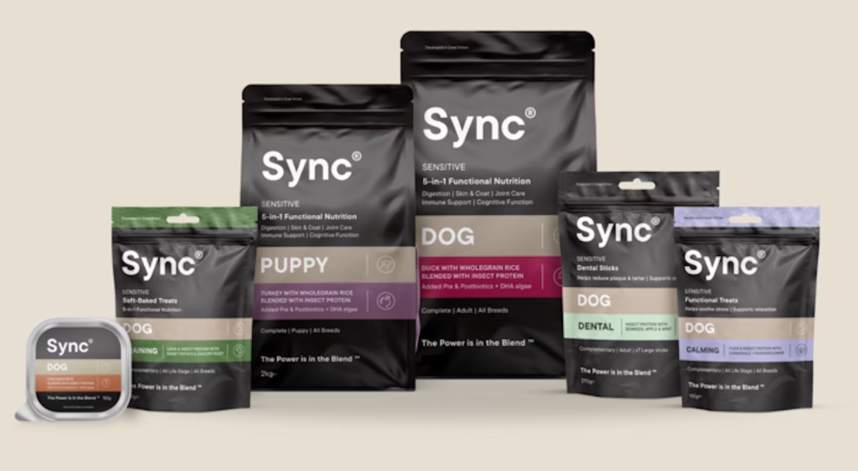 Ghostdog Pets запускает бренд Sync на основе белка насекомых