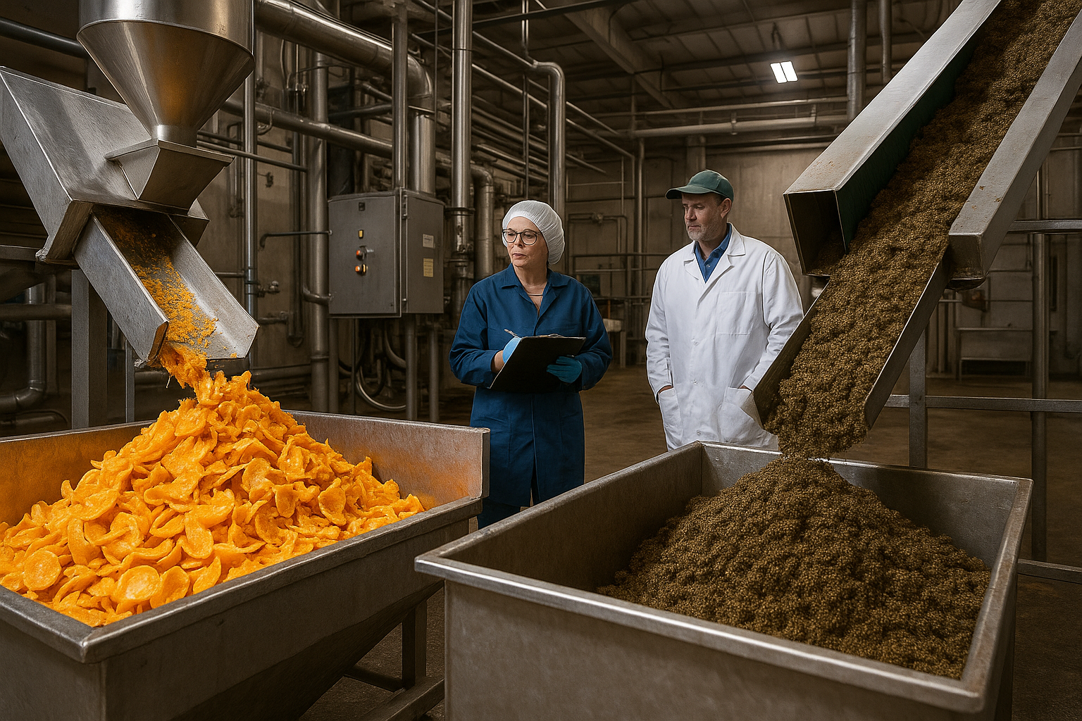 От пищевых отходов к устойчивым кормам для животных