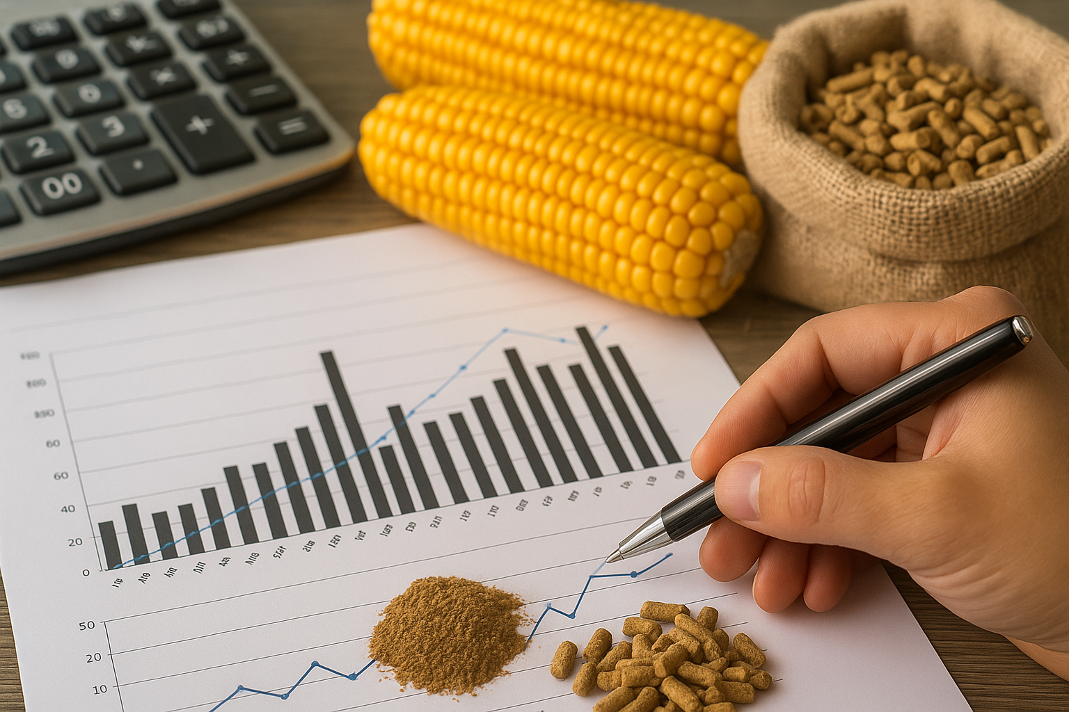 Анализ инвестиций в производство кормов и кормовых добавок в России в январе - марте 2025 года