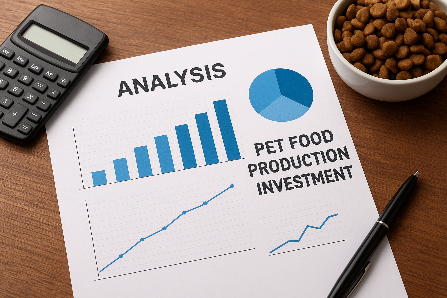 Анализ инвестиций в производство готовых кормов для непродуктивных животных. Январь-март 2025 года