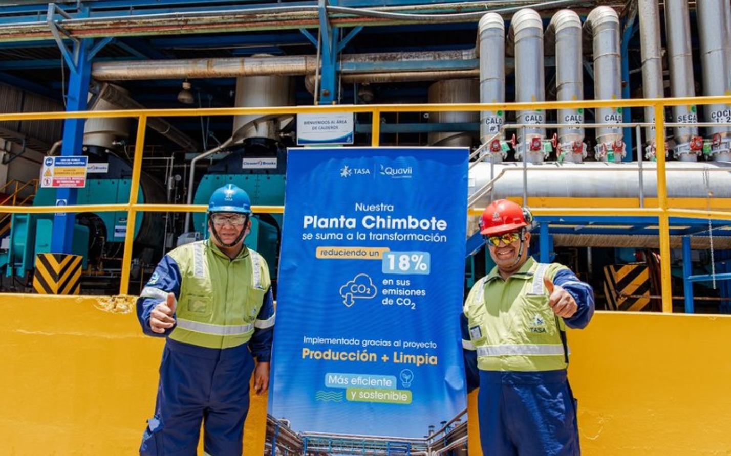 Перуанский завод по производству рыбной муки сократил выбросы CO₂ на 6,5 тыс. тонн в год