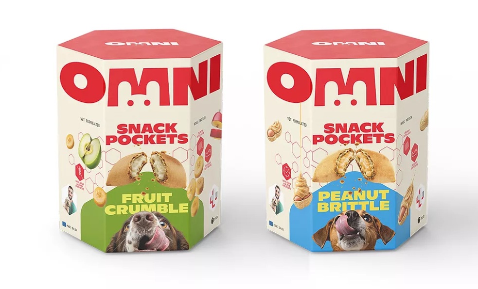 OMNI представила гипоаллергенные лакомства для собак Snack Pockets