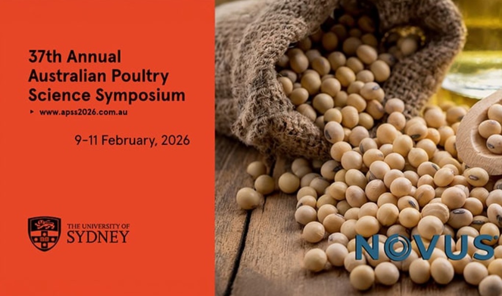 NOVUS представит исследование по оптимизации использования соевого шрота на APSS 2026