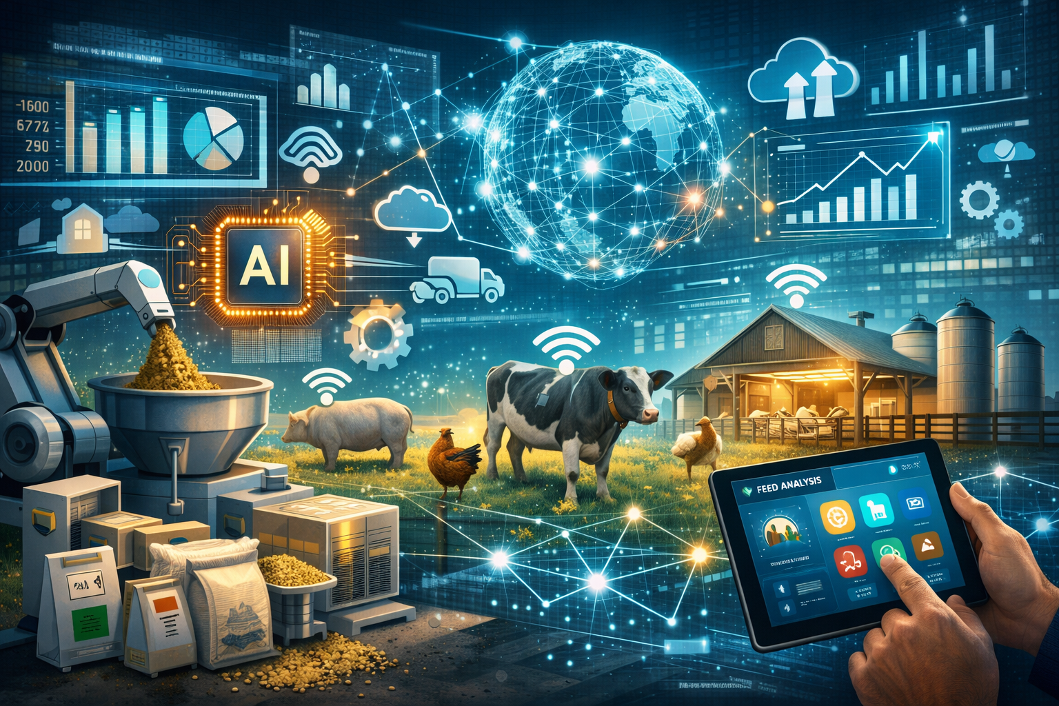 Цифровизация поможет кормовой индустрии справиться с ростом издержек