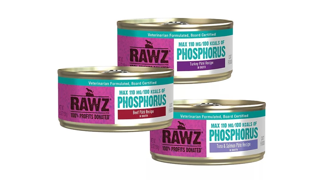 RAWZ представляет паштеты для кошек с пониженным содержанием фосфора
