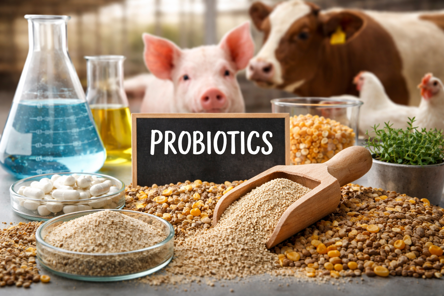 Мировой рынок пробиотиков для кормов к 2036 году достигнет $7,6 млрд