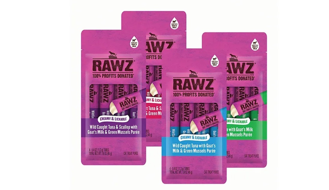 RAWZ выпустила функциональные лакомства-пюре для кошек