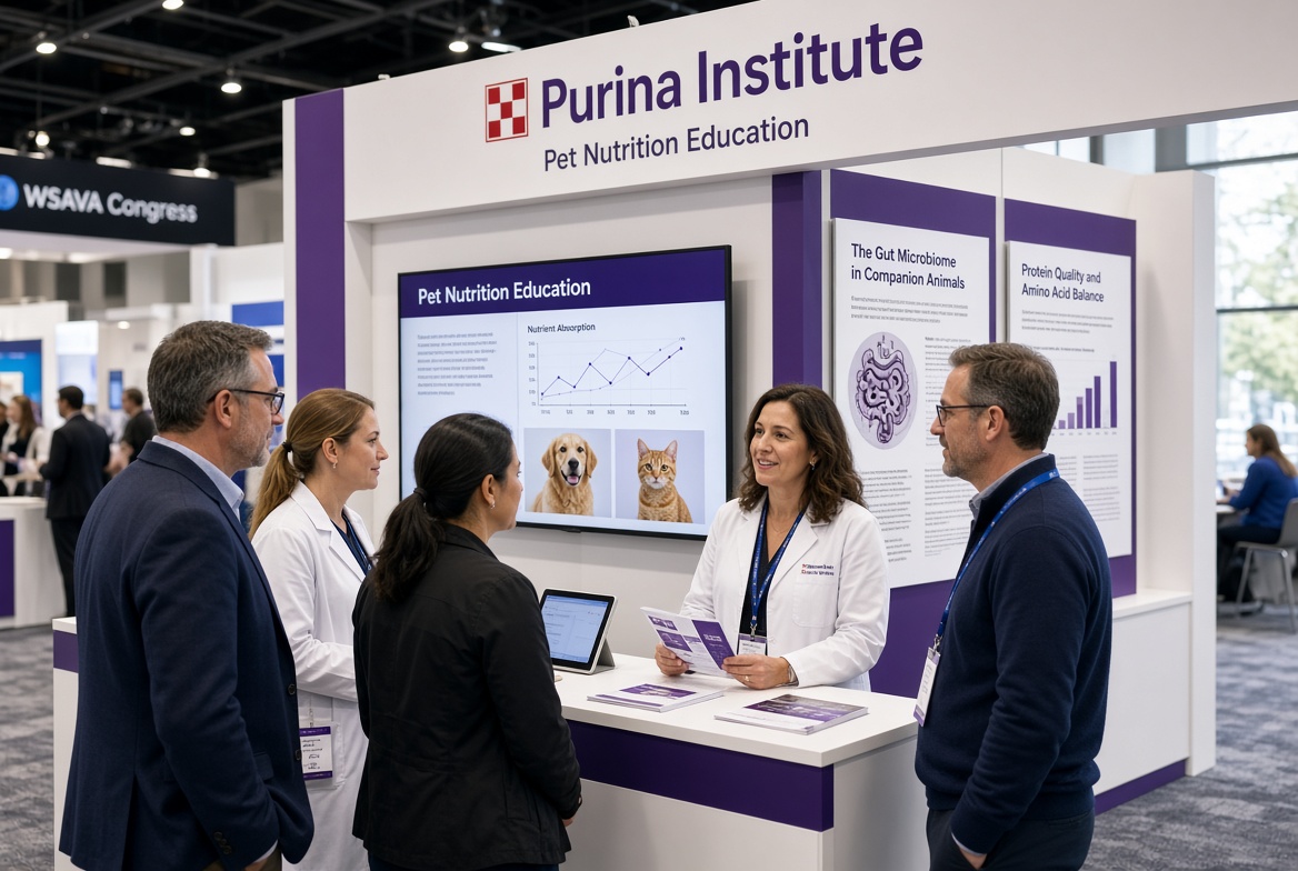 Институт Purina представит образовательную программу по питанию домашних животных на конгрессе WSAVA