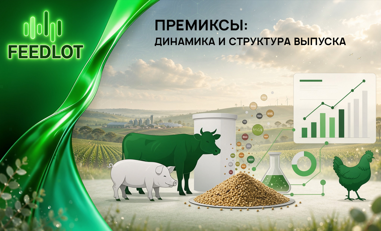 ПРЕМИКСЫ: КРС СТАНОВИТСЯ НОВЫМ ЦЕНТРОМ СПРОСА