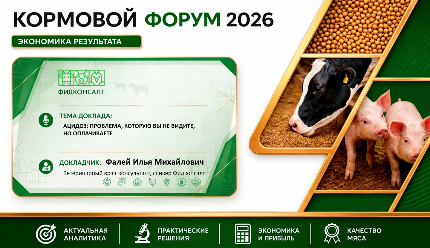 КОРМОВОЙ ФОРУМ 2026. ЭКОНОМИКА РЕЗУЛЬТАТА: ФидКонсалт